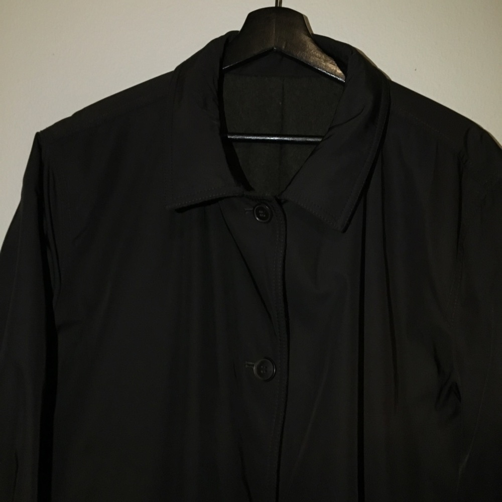 Tommy Hilfiger Wool Reversible Trench Coat